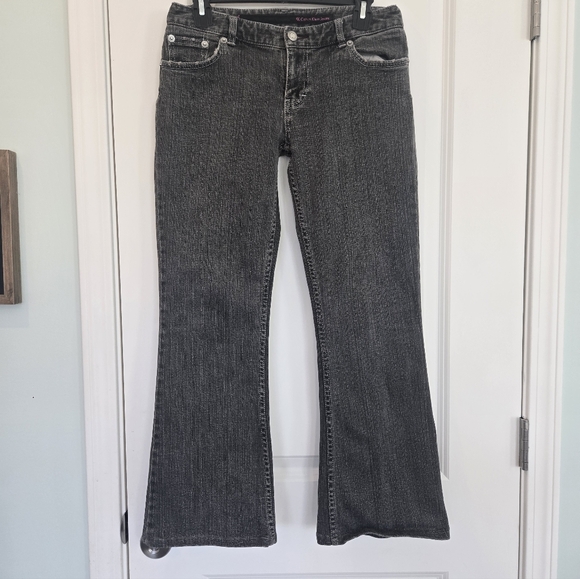 Calvin Klein Denim - Calvin Klein Black Women's Jeans Sequin Back Size 7